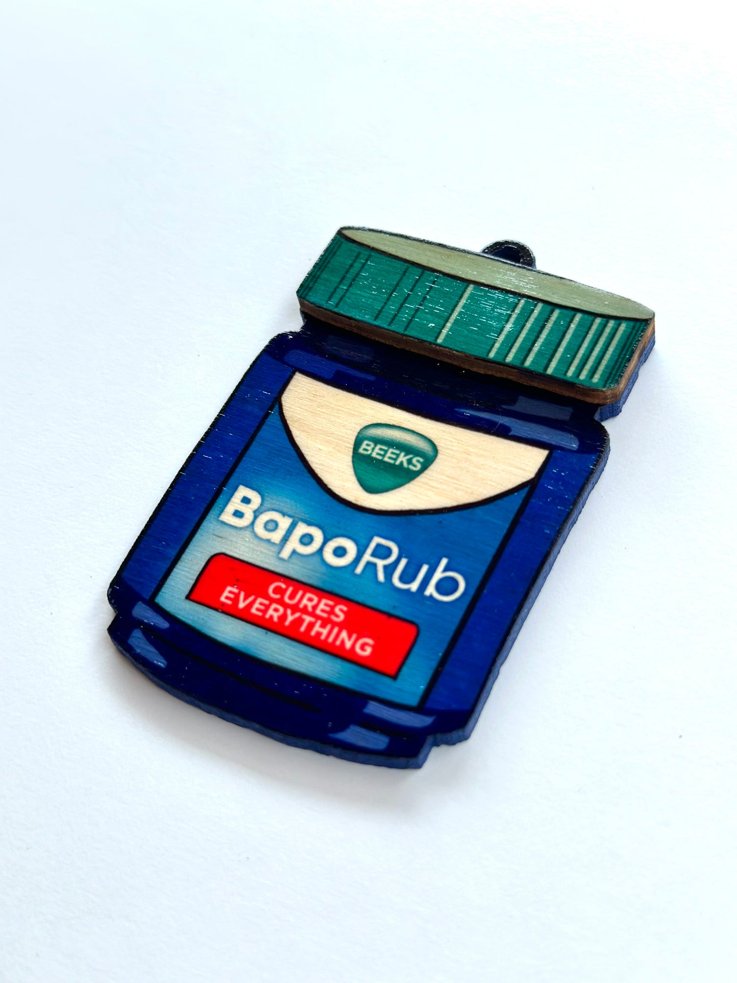 BapoRub Wood Ornament