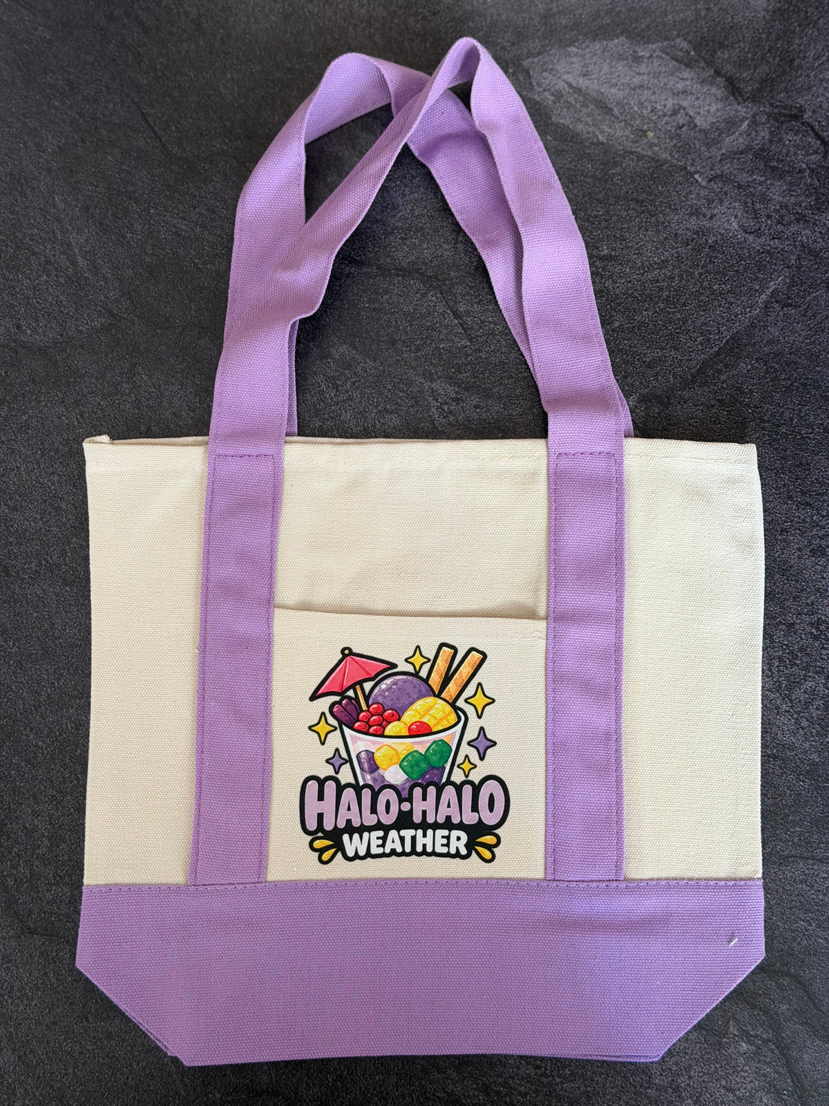 Canvas Mini Tote - Halo Halo