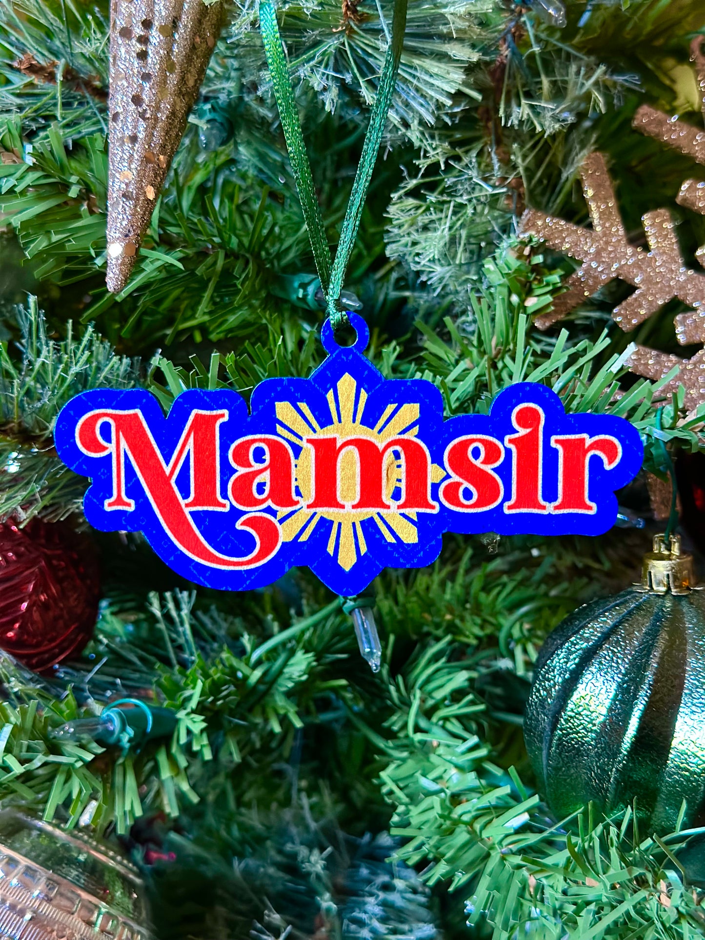 Mamsir Wood Ornament