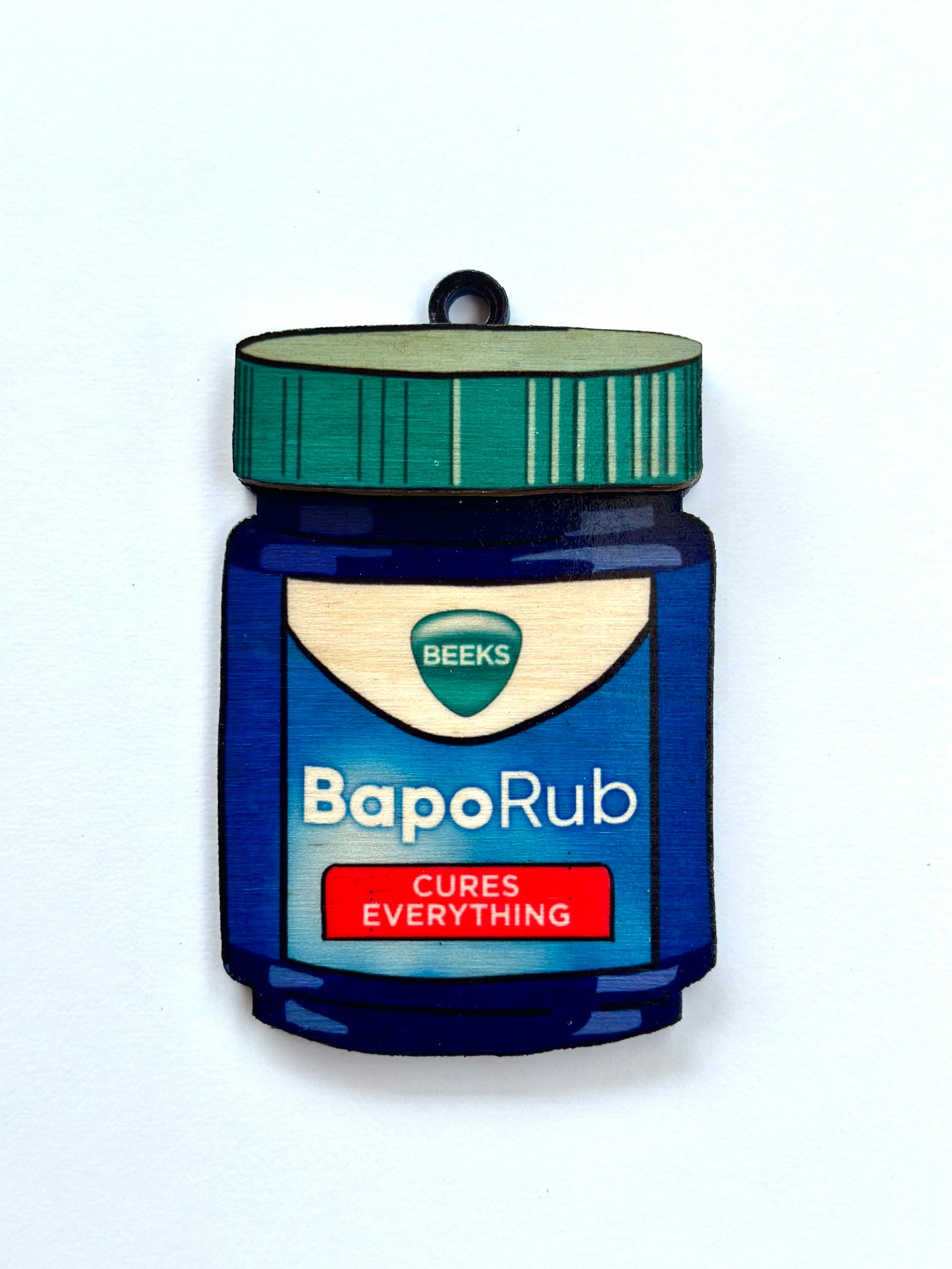 BapoRub Wood Ornament