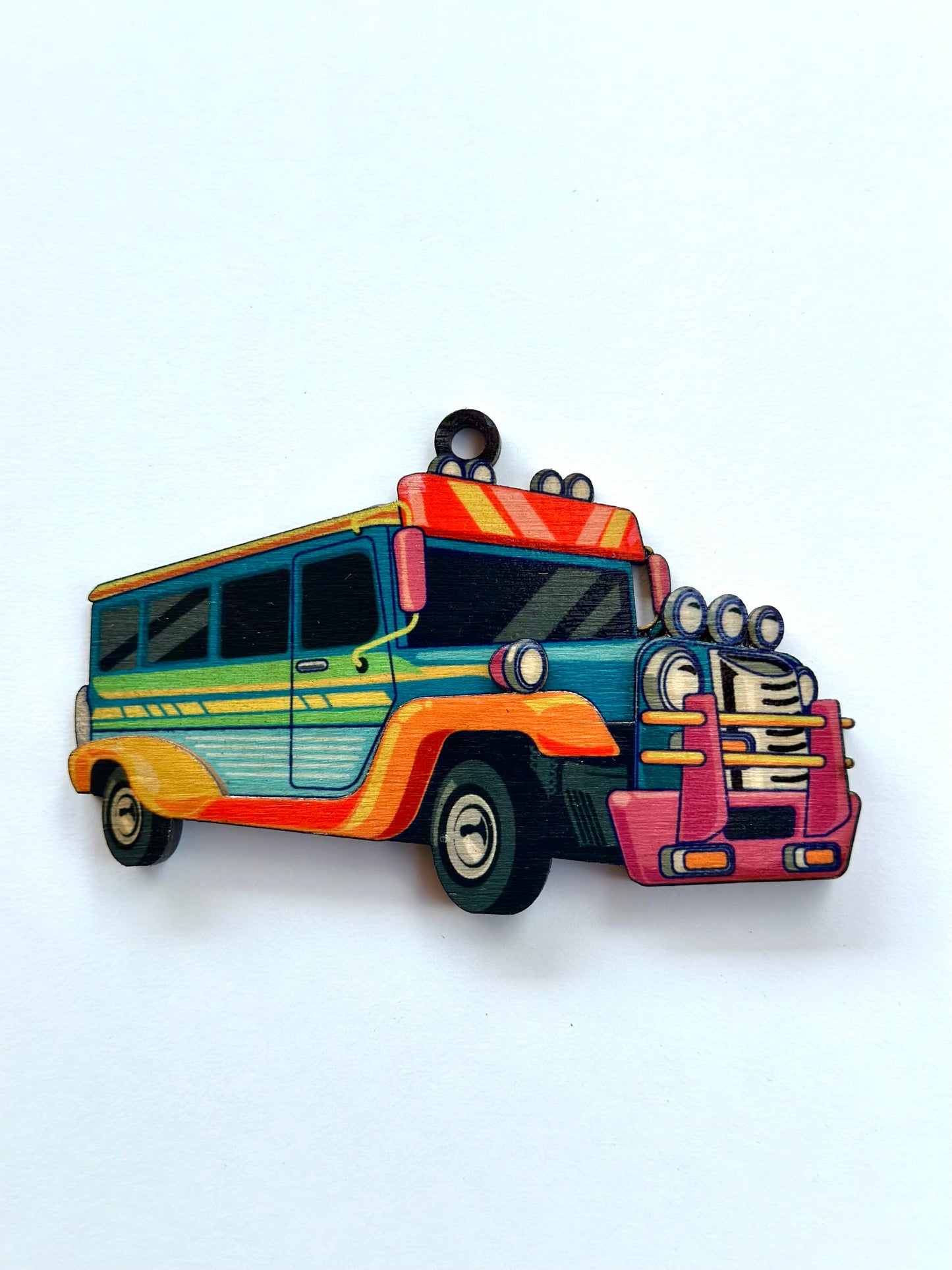 Jeepney Wood Ornament