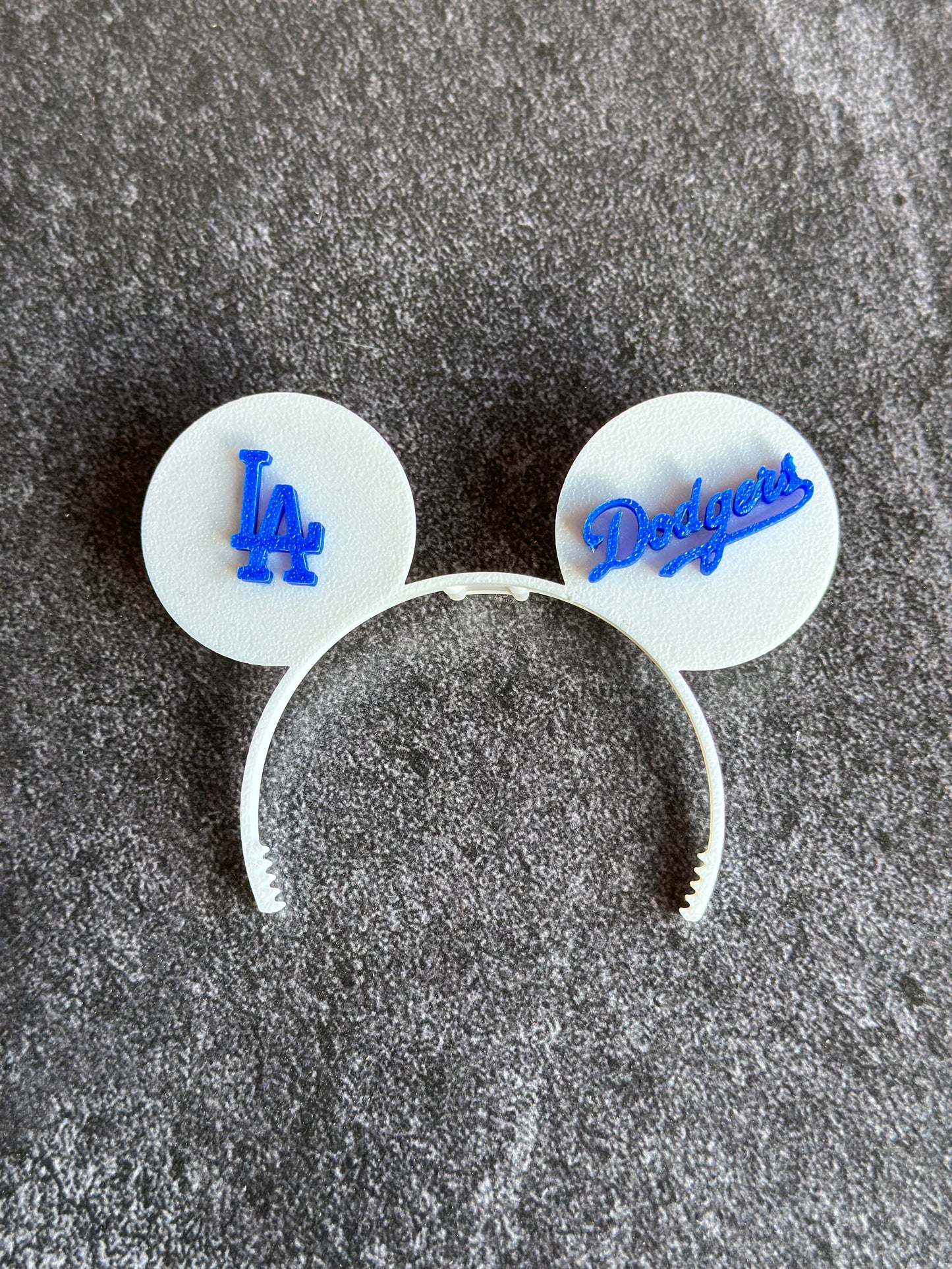 Labubu Dodgers Ears - White