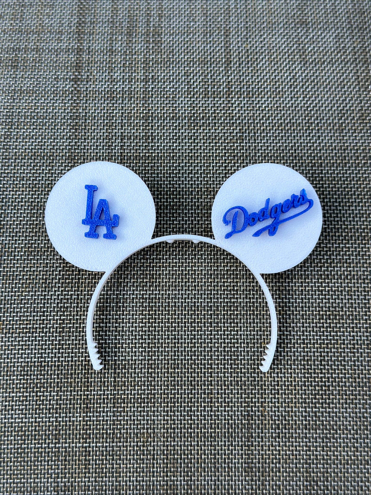 Labubu Dodgers Ears - White