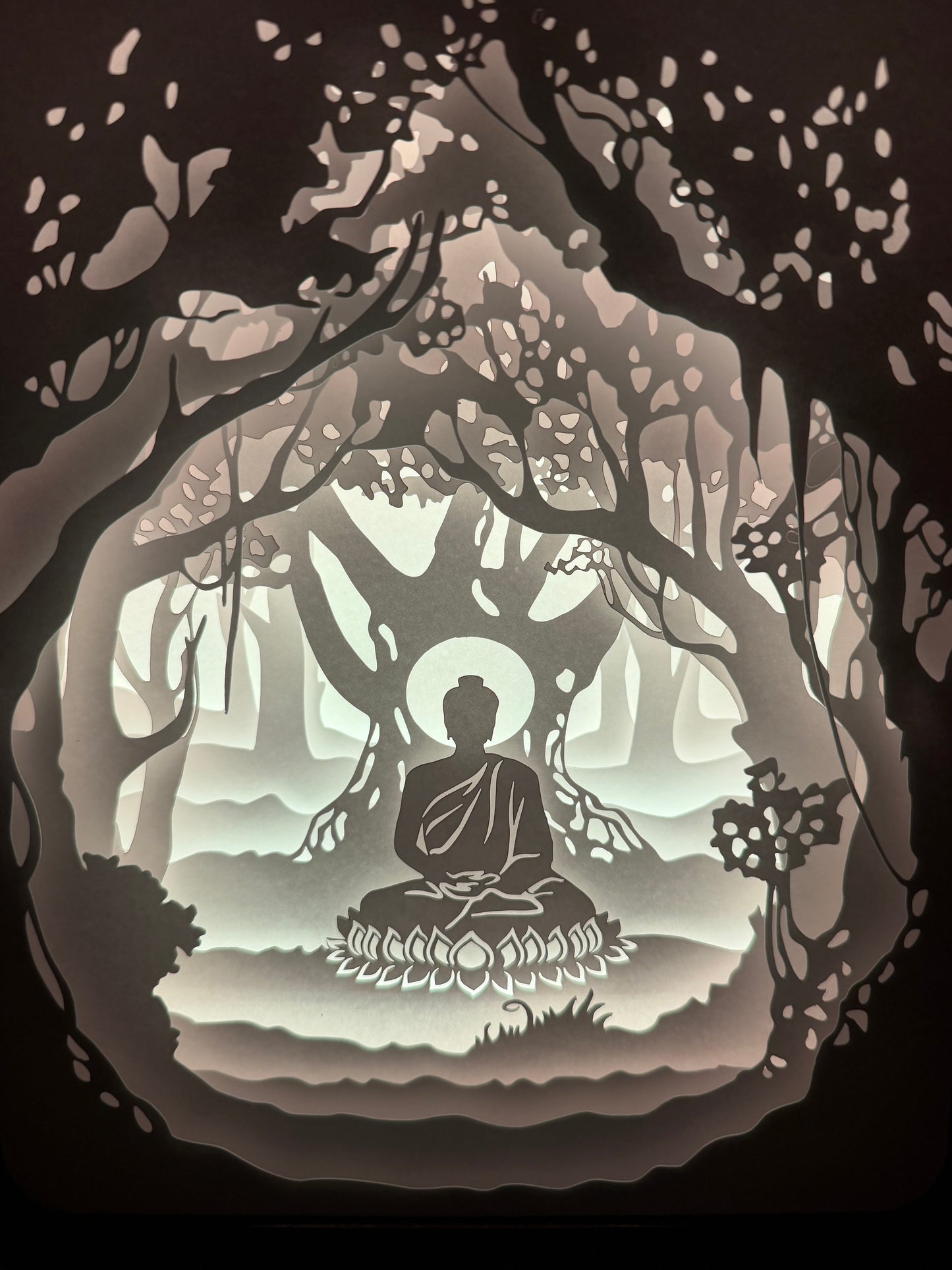 Light Box - Buddha