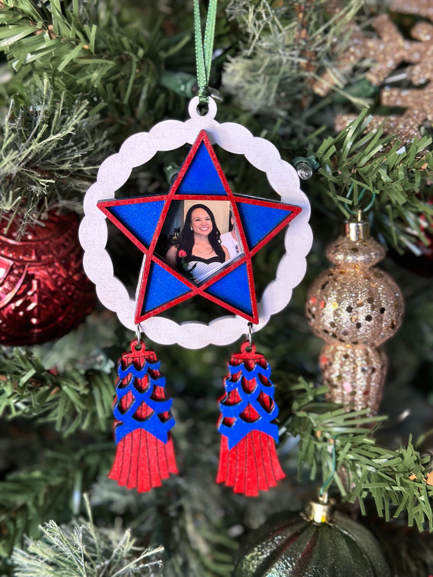 Parol Picture Frame Ornament
