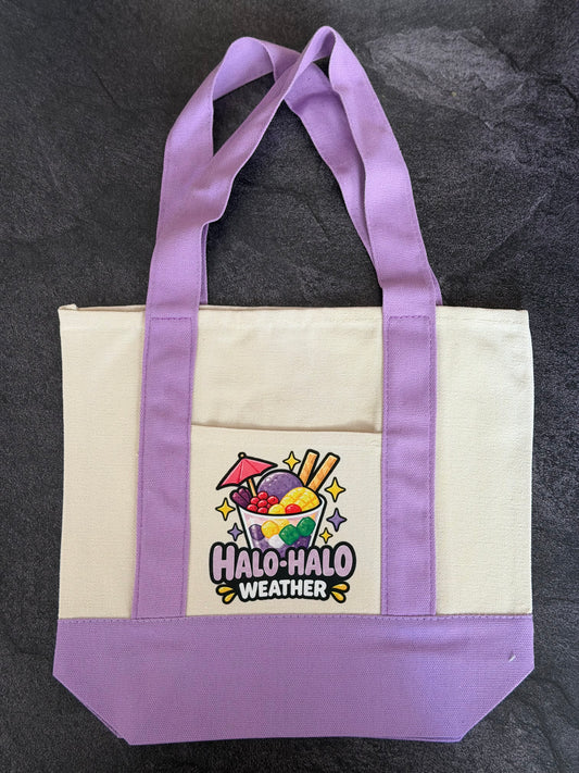Canvas Mini Tote - Halo Halo