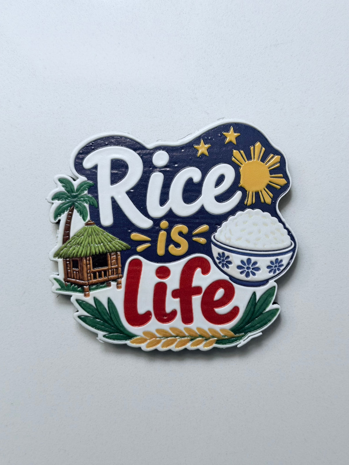 Rice Is Life Magnet