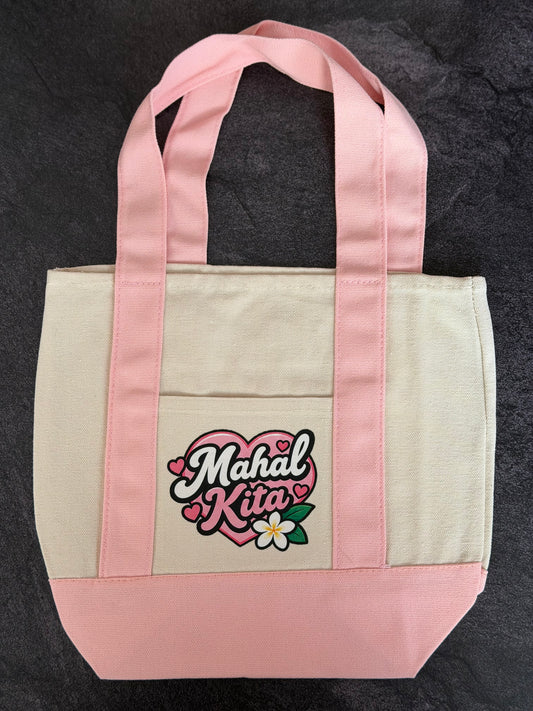 Canvas Mini Tote - Mahal Kita