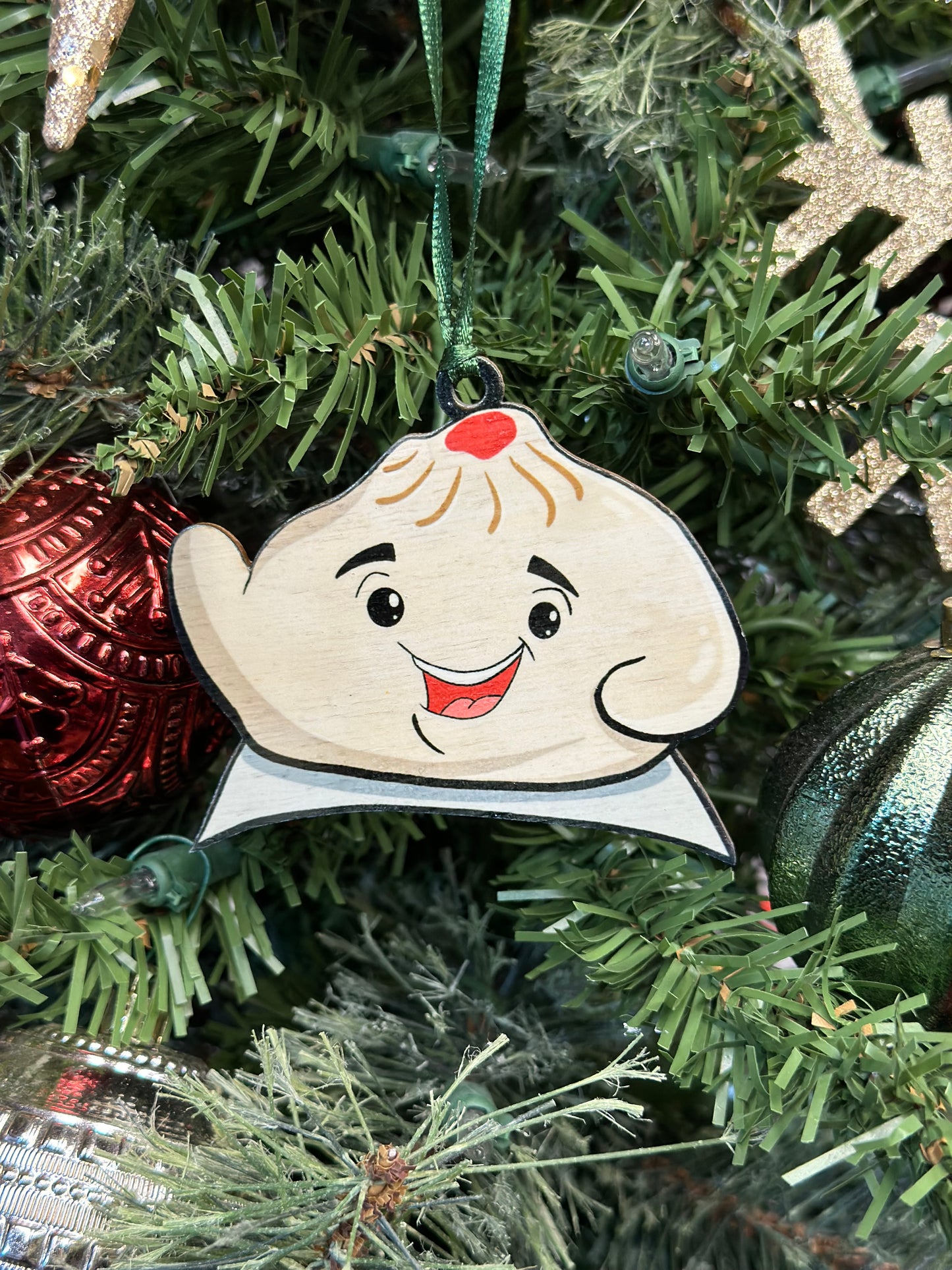 Siopao Wood Ornament