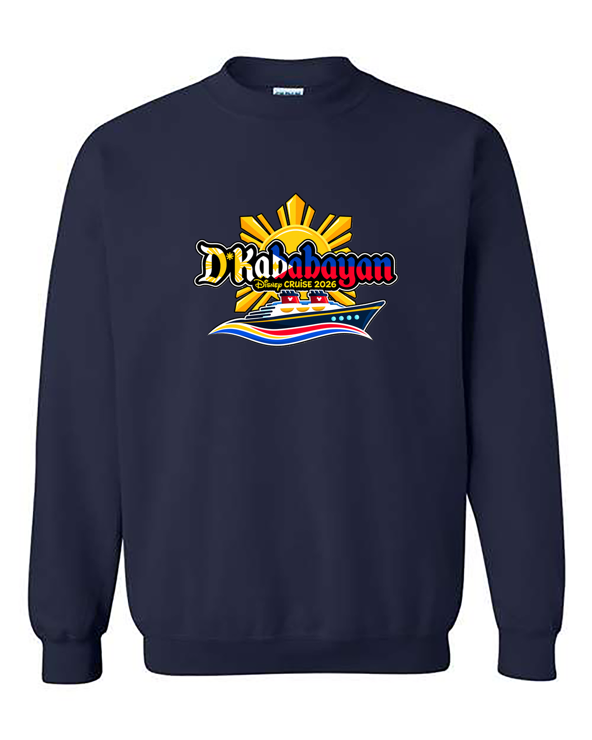 D*Kababayan 2026 Cruise Crewneck Sweatshirt
