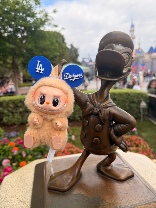 Labubu Dodgers Ears - Blue